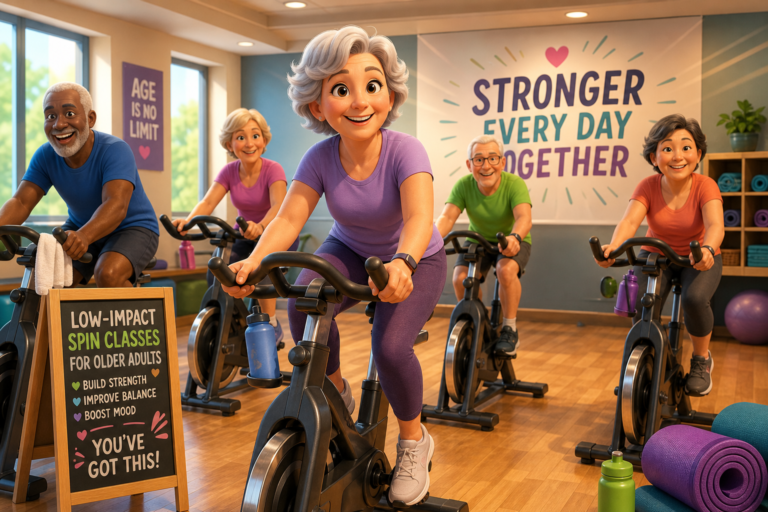 Low-Impact Spin Classes