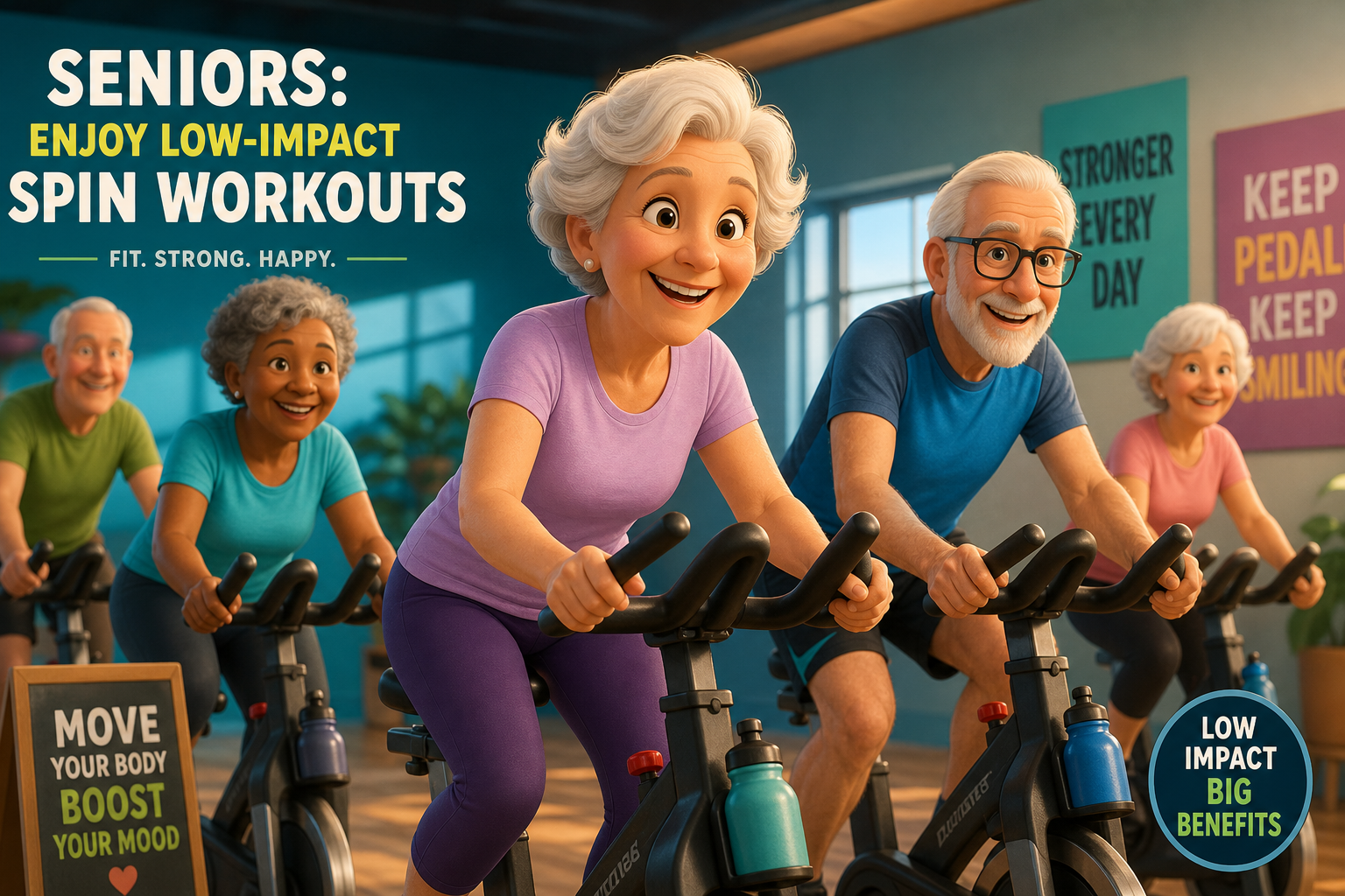Low-Impact Spin Workouts