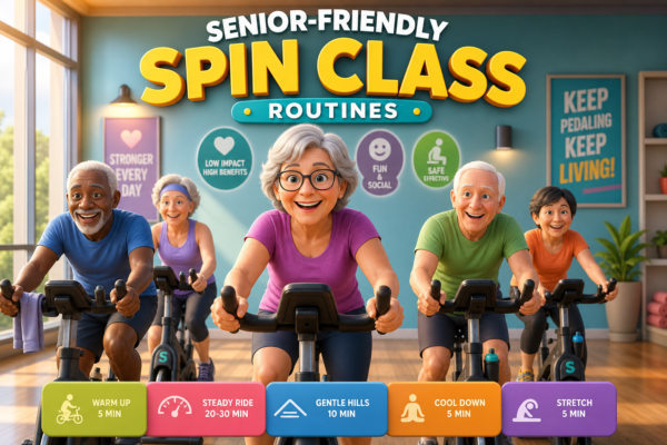 Senior-Friendly Spin Class Routines