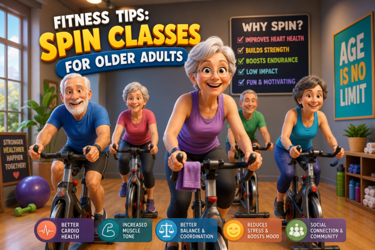 Fitness Tips: Spin Classes for Older Adults