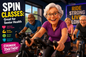 Spin Classes: Great for Senior Health