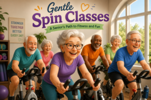 Gentle Spin Classes: A Senior’s Path to Fitness and Fun